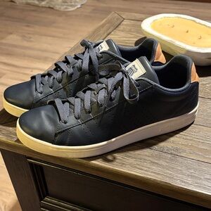 K-Swiss Men's Navy and Tan Sneakers